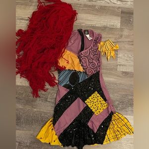 Nightmare Before Christmas Sally Dress and Wig